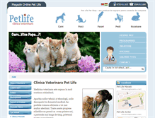 Tablet Screenshot of clinica-veterinara.petlife.ro